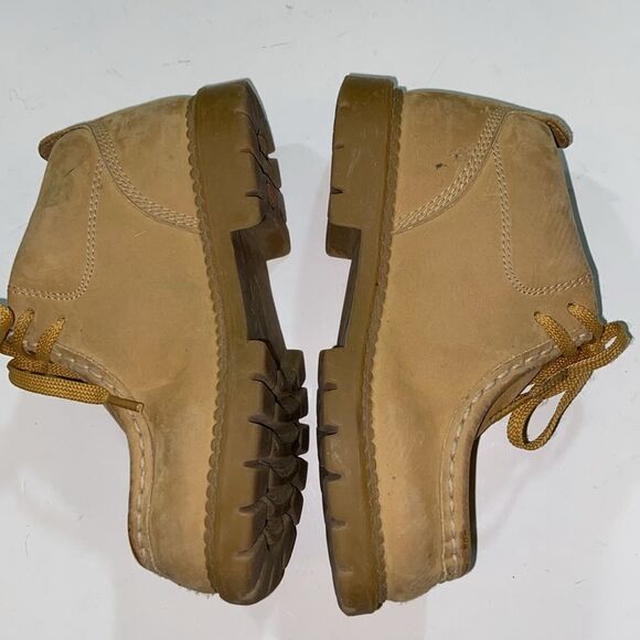 Tan Moccasin Shoes with Classic Design Kids Size 10C - Picture 6 of 14
